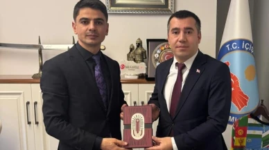 Başkan Sonkaya'dan Kaymakam Kartal'a Ziyaret