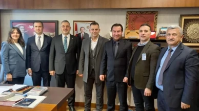 Çilez, misafirlerini TBMM'de ağırladı