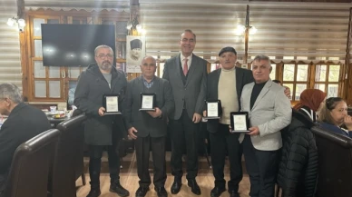 Emeklilere veda yemeği düzenlendi