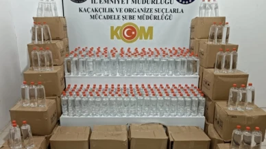 Ev taşıma süsüyle kaçak alkol sevkiyatı