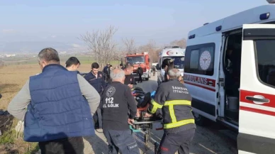 İki otomobil çarpıştı: 10 yaralı