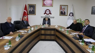 Karaaslan başkanlığında OSB Yönetim Kurulu Toplandı