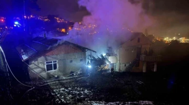 Kömürlükte yaktığı ateş eve sıçradı: 3 kişi dumandan etkilendi