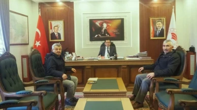 Müdür Çetin, Akgül ve Bal’ı misafir etti