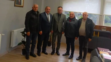 Öztürk'ten Sütçü'ye Hayırlı Olsun Ziyareti