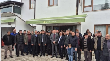 Pazar esnafı ile bir araya gelindi