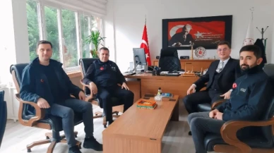 Sarıçiçek'ten Özbakır’a Hayırlı Olsun Ziyareti