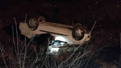 Takla akan otomobilden sağ çıktılar