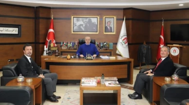 Taşova'dan Turabi’ye nezaket ziyareti