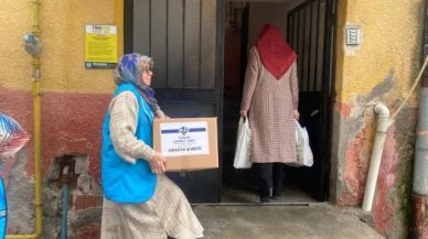 TDV Kadınları Amasya'daki depremzede aileye konuk oldu
