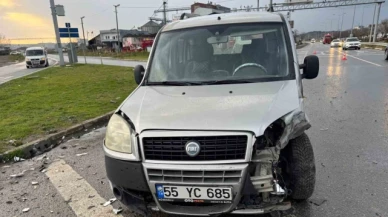 Trafik kazasında 3 çocuk yaralandı