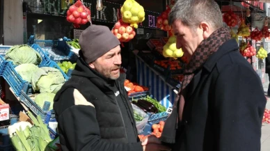Vali Önder Bakan esnafla bir araya geldi