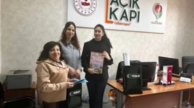 Yeşilay afiş ve broşür verdi