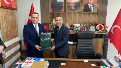 Başkan Türkmen’ den Başkan Akgül’e Ziyaret