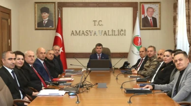 Amasya’da Üniversite Güvenlik ve Koordinasyon Toplantısı Yapıldı