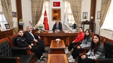 Milli Haltercilerden Merzifon Belediyesi’ne Ziyaret