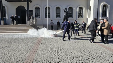 İşletmelere yangın eğitimi ve tatbikat