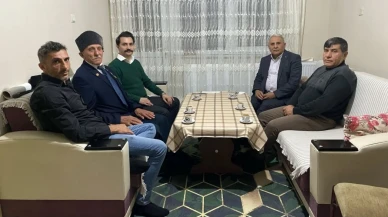 Kaymakam Demirgül, Gazi Akel'in iftar sofrasına konuk oldu