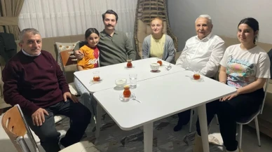 Demirgül ve Şahin, Alan Ailesinin İftar Sofrasına Konuk Oldu