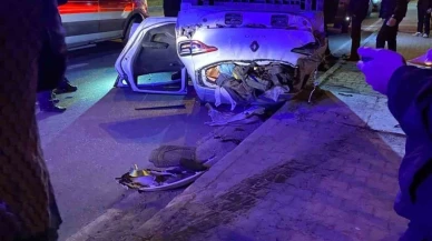 Otomobil takla attı, 5 kişi yaralandı