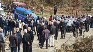 Köylülerden içme suyu barajı tepkisi