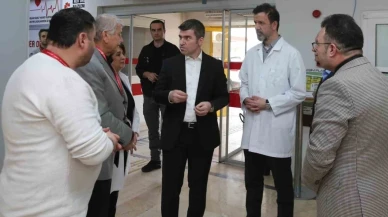 Vali Bakan’dan hastanede inceleme