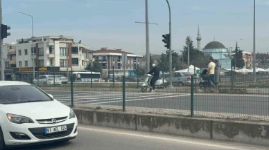 Yaya geçidini kullanan motosikletlere ceza yağdı