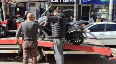Tescilsiz ve plakasız motosikletlere sıkı denetim