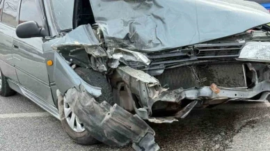 Trafik kazası: 1 yaralı