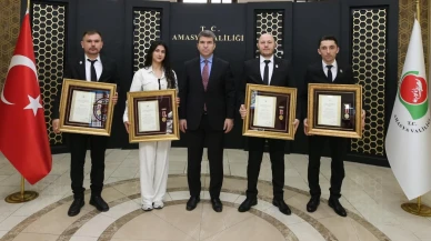 Amasya’da Devlet Övünç Madalyası ve Beratları Takdim Edildi