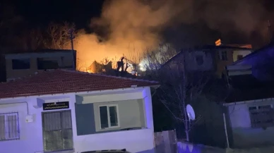 Sığırçayı Köyü'nde Korkutan Yangın!