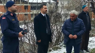 Demirgül, Yangın Mahallini Ziyaret Etti