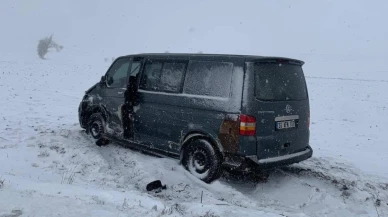 Hafif Ticari Araç ile Minibüs Çarpıştı: 2 Yaralı