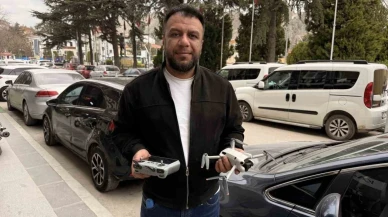 Dron’u deniyorum dedi, okeyde hile yaparken yakalandı