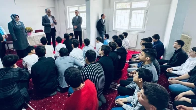 Müftü Bayram'dan Hafız Adaylarına Bayram Ziyareti