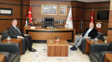 Ticaret İl Müdür Vekili Özbakır'dan Rektör Turabi’ye Ziyaret