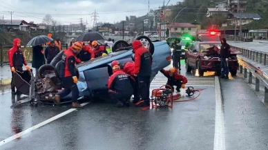Otomobil ile cip çarpıştı: 1 ölü