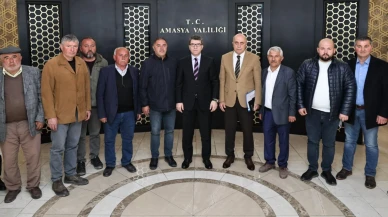 Köy Muhtarlarından Vali Önder Bakan’a Ziyaret