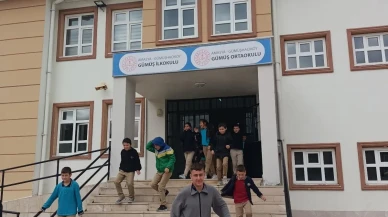 Gümüşhacıköy’de Okullarda Eş Zamanlı Tatbikat