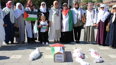 Gazze için Sessiz Çığlık Yürüyüşü Gerçekleştirildi