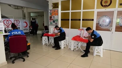 Amasya Emniyetinden Hayata Kan Bağışı