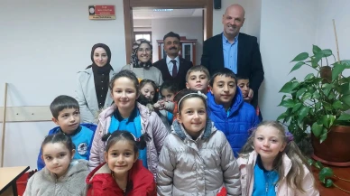 Kağnıcı Köyü Öğrencilerinden Ziyaret