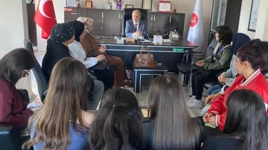 Üniversiteli Gençlerden Müftülüğe Ziyaret