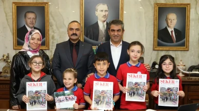 Şeker İlkokulu’ndan Uzun’a Ziyaret