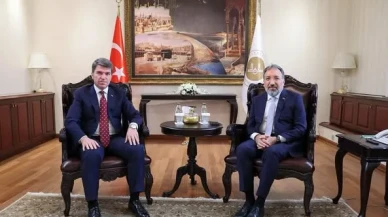 Vali Bakan’dan Diyanet’e Hemşehri Ziyareti