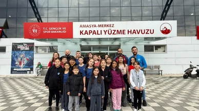 Havuzda Zafer! 48 Madalya Merzifon’un