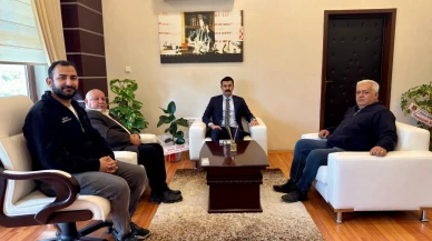 Kaymakam Arslan’a Ziyaretler Devam Ediyor