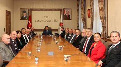 CHP Heyetinden Amasya Valisi Önder Bakan’a Ziyaret