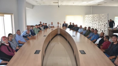 Başkan Şahin, Belediye Personeliyle Bir Araya Geldi