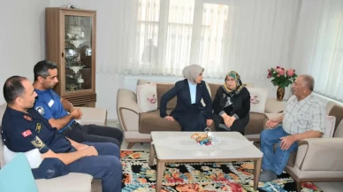 Kaymakam Güneş’ten Gazilere Ziyareti